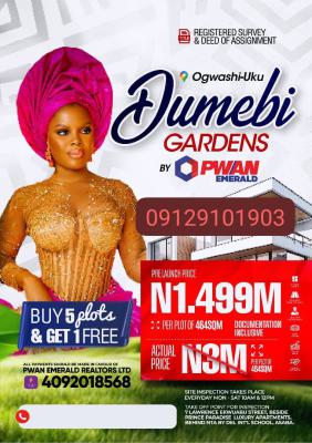 Buy 5 Plots and Get 1 Free in Ogwashi Uku, Ogwashi Uku, Aniocha South, Delta, Mixed-use Land for Sale