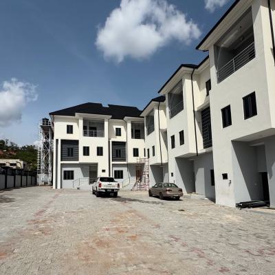 Elegant 4 Bedroom Terrace Duplex with a Bq,generator & Acs, Guzape District, Abuja, Terraced Duplex for Rent