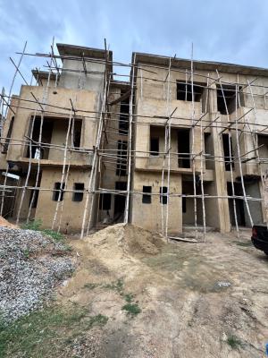 Advanced Carcass of 4 Bedrooms Duplex with Private Space, Gilmore Yard, Jahi, Abuja, Terraced Duplex for Sale