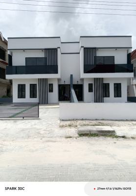 Brand New 4 Bedroom Semi Detached Duplex with Bq and Library, Amity Estate, Sangotedo, Ajah, Lagos, Semi-detached Duplex for Sale