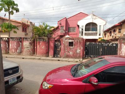 a Lovely 4 Bedroom Duplex + 2 Bedroom Bq, Off Ago Palace Road, Okota, Isolo, Lagos, Detached Duplex for Sale