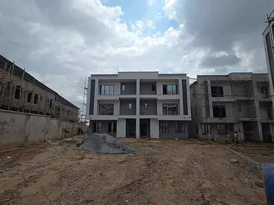 Newly Built 5 Bedrooms Semi Detached Duplex + BQ — Kado - Galadima Road (Ring Road 2), Dakibiyu, Abuja