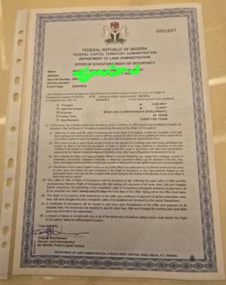 100 Hectares Guzape Ii Plot*, Guzape Ii, Abuja, Guzape District, Abuja, Mixed-use Land for Sale