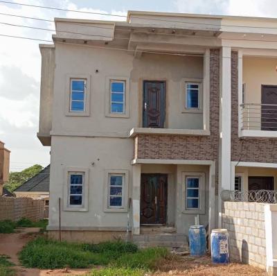 Newly Built 3 Bedroom Semi Detached Duplex with Bq and Compound Gate, By Apo Primary/wumba District, Apo, Abuja, Semi-detached Duplex for Sale