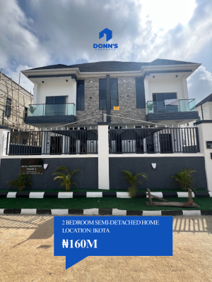 Affordable Contemporary 3-bedroom, Ikota Gra Extention, Ikota, Lekki, Lagos, Semi-detached Duplex for Sale