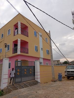 New Built 2 Bedroom Upstairs & Downstairs, Pop, Screeded Wall Prepaid, Off Estate Road Oyeshiku, Alapere, Ketu, Lagos, Flat / Apartment for Rent