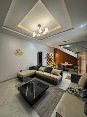 Furnished 4 Bedroom Terrace Duplex with a Swimming Pool, Gym House, Bq, Orchid Road, Lekki, Lagos, House for Sale