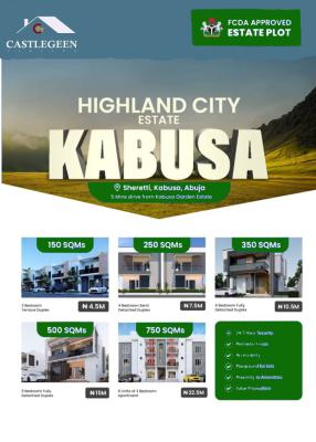 Fcda Approved Plots, Sheretti, Kabusa, Abuja, Residential Land for Sale