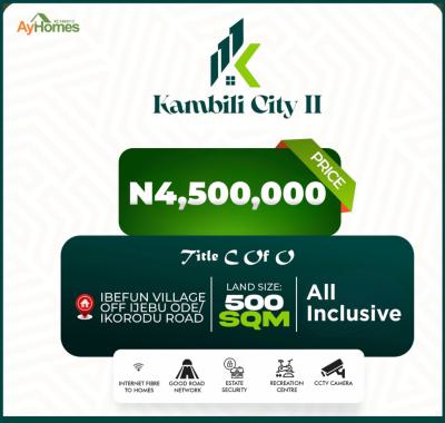 Dont Miss This Promo, Ibefun Village, Off Ijebu-ode / Ikorodu Road, Ikorodu, Lagos, Residential Land for Sale