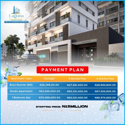 Luxury Beach Front Apartments with a Payment Plan, Okun-ajah, Ajah, Lagos, Self Contain (single Rooms) for Sale