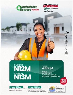 Buy and Build Plots of Land in Our Estate., Close to Federal Polytechnic Nekede, Avu, Owerri West, Imo, Residential Land for Sale