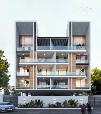 2 Bedrooms Flat with Bq, Off Hakeem Dickson, Lekki Phase 1, Lekki, Lagos, Flat / Apartment for Sale