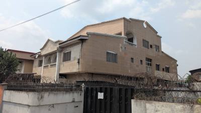 a Fully Detached Duplex of 10 Bedrooms, All Fully Ensuite, 6 Sitting Rooms, Off Oba Akran, Oba Akran, Ikeja, Lagos, Semi-detached Bungalow for Sale