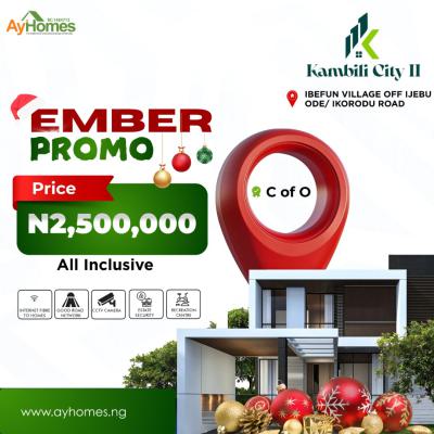 Buy 6 Plots and Get 1 Free, C of O, Ibefun Village, Off Ijebu Ode / Ikorodu Road, Ijebu Ode, Ogun, Residential Land for Sale