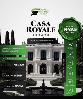 Estate Land, Eliozu, Port Harcourt, Rivers, Residential Land for Sale