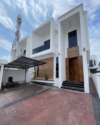 Furnished Five Bedroom Fully Detached Duplex, Chevron, Lekki, Lagos, Detached Duplex for Sale