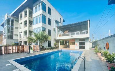 Block of 8units of 3 Bedroom Flats + 1bq Each Swimm Pool Gym Club House, Off Jide Sawyer Street, Lekki Phase 1, Lekki, Lagos, Block of Flats for Sale