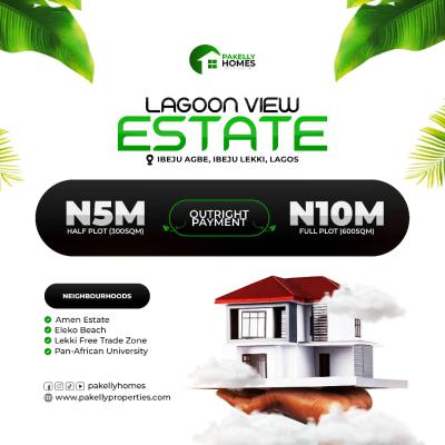 Lagoon View Estate, Ibeju Lekki, Lagos, Residential Land for Sale