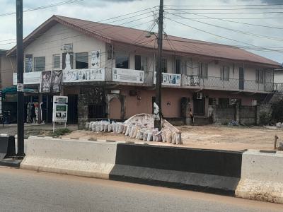 Solid Storey Building of Office Spaces, Shops, on 50ft By 150ft Land, Directly Along Ekehuan Road, By Garrick Grammar School, Benin City, Oredo, Edo, Commercial Property for Sale