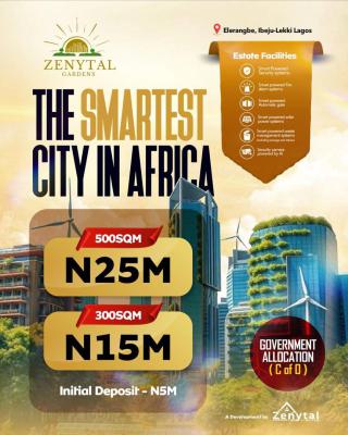 Premium Land in a Strategic Place with The Best Title Land C of O, Eleko, Ibeju Lekki, Lagos, Mixed-use Land for Sale