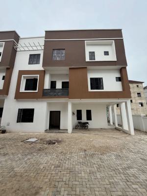 Exquisite 5 Bedroom Terrace Duplex with a Basement and 2 Room Bq, Guzape District, Abuja, Terraced Duplex for Sale
