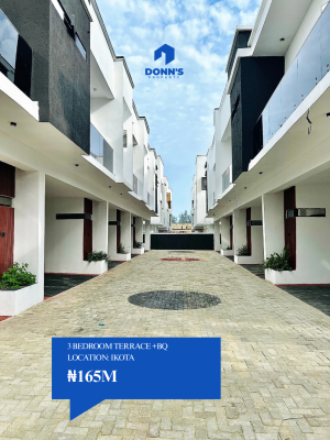 Clean Lines, Classy Details -- Ikota Duplex, Ikota, Lekki, Lagos, Terraced Duplex for Sale