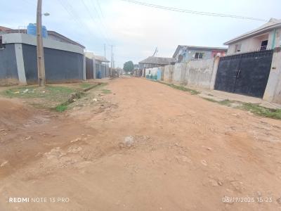 Half Plot of Corner Piece Fenced and Gated Land. Owner Selling, Ayobo, Ipaja, Lagos, Mixed-use Land for Sale