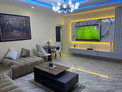 Self Compound Fully Furnished 2 Bedrooms Flat with Snooker, Off Sunmola, Mende, Maryland, Lagos, Flat / Apartment Short Let