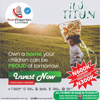 Affordable 100% Dry Land Suitable for Investment Purpose, Ikorodu Shagamu, Ikorodu, Lagos, Residential Land for Sale