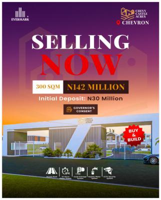 Exclusive Water Front, Chevy Castle Acres Estate Chevron Drive, Lekki, Lagos, Residential Land for Sale