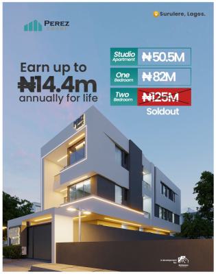 Final Opportunity: Only 3 Studio Apartments Remain at a Juicy Offer, Surulere, Lagos, Flat / Apartment for Sale