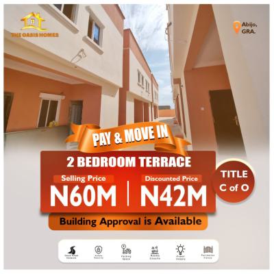 Pay and Pack in: 2 Bedroom Terrace Duplex, Abijo Gra, Abijo, Lekki, Lagos, Terraced Duplex for Sale