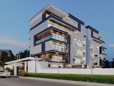 Large 500sqm 4 Bedroom Semi Detached with Bq, Pool and Elevator, Old Ikoyi, Ikoyi, Lagos, Semi-detached Duplex for Sale