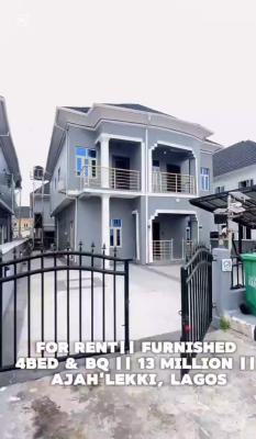 Luxury Furnished 4 Bedrooms Fully Detached Duplex, Abraham Adesanya Bus-stop, Lekki Phase 2, Lekki, Lagos, Detached Duplex for Rent