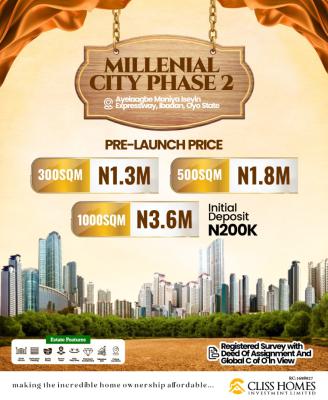 Build Your Future in The Most Promising Estate, Ayelaagbe, Moniya–iseyin Expressway, Moniya, Ibadan, Oyo, Residential Land for Sale