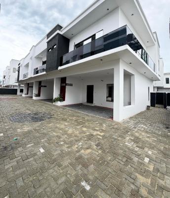 Newly Built 4 Bedroom Terrace Duplex with Bq, Ikota, Lekki, Lagos, Terraced Duplex for Sale