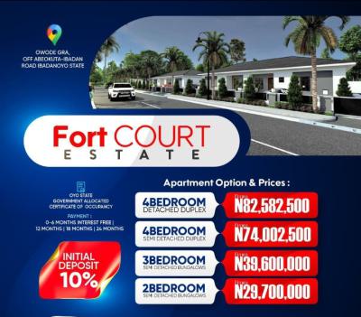 Luxury 4 Bedroom Fully Detached Bungalow, Obafemi Owode, Ogun, Semi-detached Bungalow for Sale