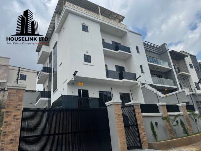 Luxury Built 5 Bedrooms Detached Duplex with Rooftop Lounge, Guzape District, Abuja, Detached Duplex for Sale