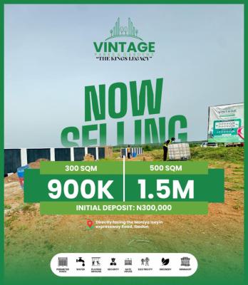 Most Affordable Land with 10% Discount, Vintage Parks and Garden Estate, Ibadan, Oyo, Mixed-use Land for Sale