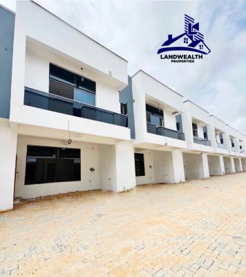 Fully Serviced 4 Bedroom Terrace Duplex, Secure Estate at Ajah Lekki, Ajah, Lagos, Terraced Duplex for Sale