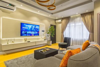 Aesthetically Pleasing  2 Bedroom Apartment with Top Notch Amenities, Lekki Phase 1, Lekki, Lagos, Flat / Apartment Short Let