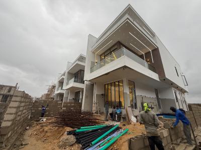 Brand New 4 Bedroom Fully Deatched Duplex with Swimming Pool Distress, Lekki Palm City Estate, Ajah, Lagos, Detached Duplex for Sale
