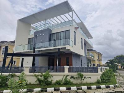 a Well Built 4 Bedroom Detached Duplex with 2 Bqs, Northern Foreshore Estate, Chevron, Lekki, Lagos, Lekki, Lagos, Detached Duplex for Sale