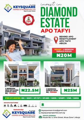Buildable and Genuine Estate Land, Apo, Abuja, Residential Land for Sale