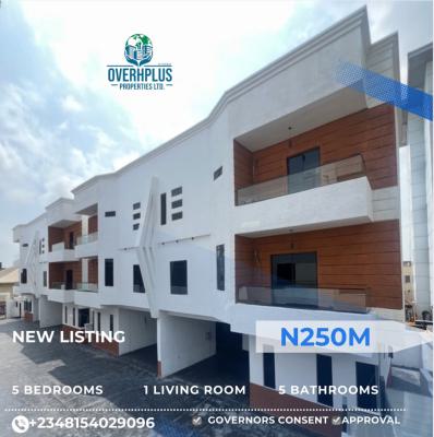 Stunning 5 Bedroom Semi Detached Duplex with Swimming Pool & Bq, Osapa, Lekki, Lagos, Semi-detached Duplex for Sale