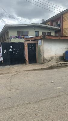 a Story Building  of 4units of 3bedroom , with a Single Room in The Co, Emmanuel Street Off Ogudu Road, Ojota, Lagos, Block of Flats for Sale