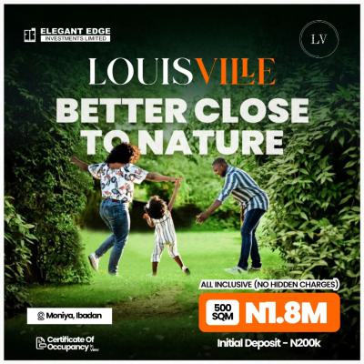 Plots of Dry Land Available, Iseyin Road  Louis Ville Estate, Moniya, Ibadan, Oyo, Mixed-use Land for Sale