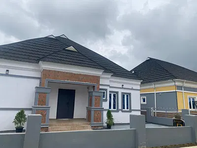 Newly Built 3 Bedroom Bungalow on a Full Plot Cof O — Mowe Town Along JV Church, Mowe Town, Ogun