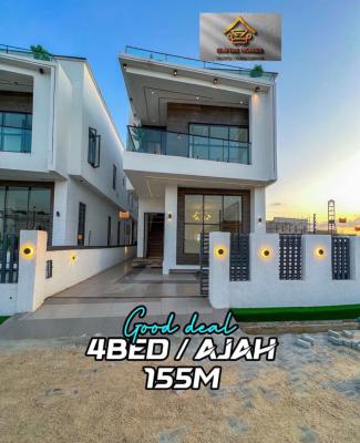 Contemporary Built Fully Detached 4 Bedroom Duplex in a Serene Estate, Lekki Palm City Estate, Ajah, Lagos, Detached Duplex for Sale