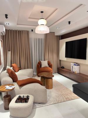 Luxury Two Bedroom Apartment with Ps5, Eru Ifa Street, Ikate, Lekki, Lagos, Flat / Apartment Short Let